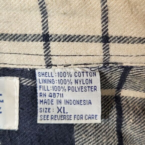 Lake N Trail Men's Tan & Black Plaid Shacket - Picture 5 of 12